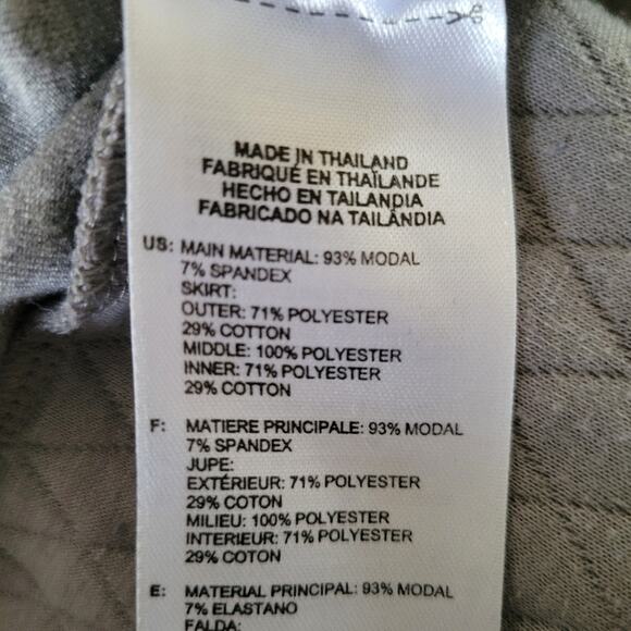 Adidas Golf Grey 1/2 Zip Pullover Quilted Pouch Pocket Size Large L - Picture 6 of 8